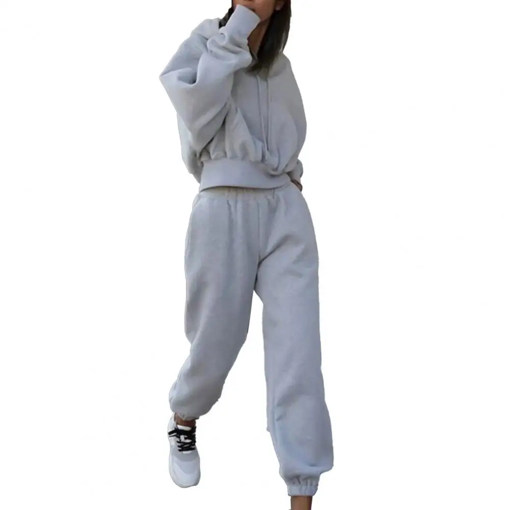 80% HOT SALESï¼ï¼ï¼Tracksuit Long Sleeve Loose Sweatshirt Women Solid Color Pocket Hoodie Pants Outfit for Spring
80% HOT SALESï¼ï¼ï¼Tracksuit Long Sleeve Loose Sweatshirt Women Solid Color Pocket Hoodie Pants Outfit for Spring