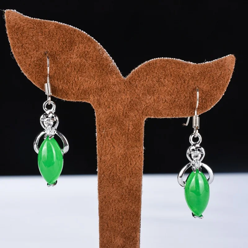 Серьги-подвески из натурального зеленого халцедона ручной работы, модные ювелирные изделия из бутика, женские серьги и ожерелья, комплект и...
Серьги-подвески из натурального зеленого халцедона ручной работы, модные ювелирные изделия из бутика, женские серьги и ожерелья, комплект и...