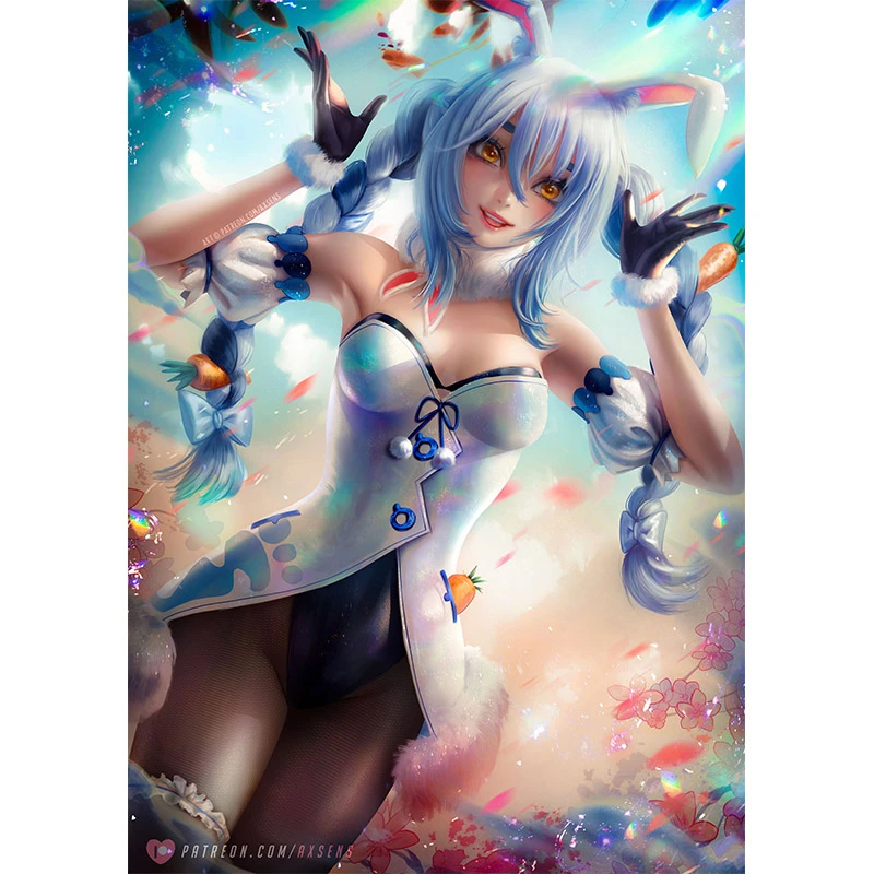 Kawaii Bunny Girl Usada Pekora Canvas Painting Custom Print Anime Video Game Comics Art Poster Wall Decoration Picture for Room
Kawaii Bunny Girl Usada Pekora Canvas Painting Custom Print Anime Video Game Comics Art Poster Wall Decoration Picture for Room