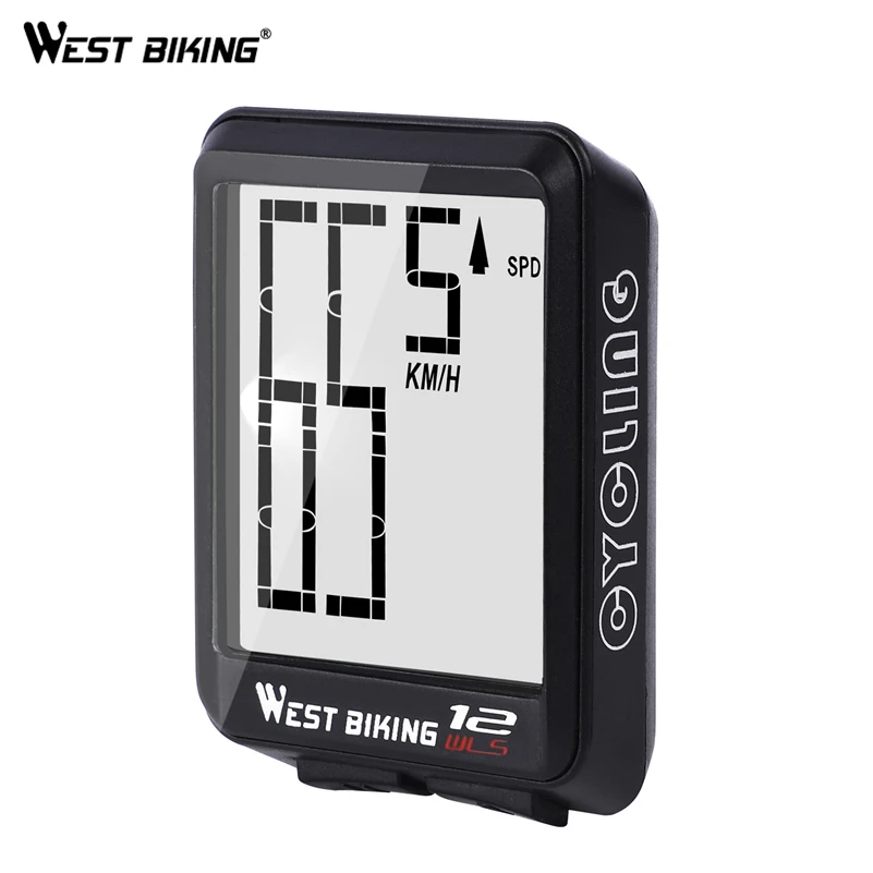 WEST BIKING Wireless Bicycle Computer Large Digital Bike Computer Odometer Speedometer Bike Thermometer Waterproof LCD Backlight
WEST BIKING Wireless Bicycle Computer Large Digital Bike Computer Odometer Speedometer Bike Thermometer Waterproof LCD Backlight