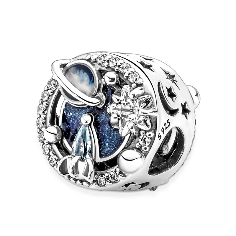 100% 925 sterling silver universe blue galaxy charm beads suitable for original Pandora bracelet making fashion jewelry gifts
100% 925 sterling silver universe blue galaxy charm beads suitable for original Pandora bracelet making fashion jewelry gifts