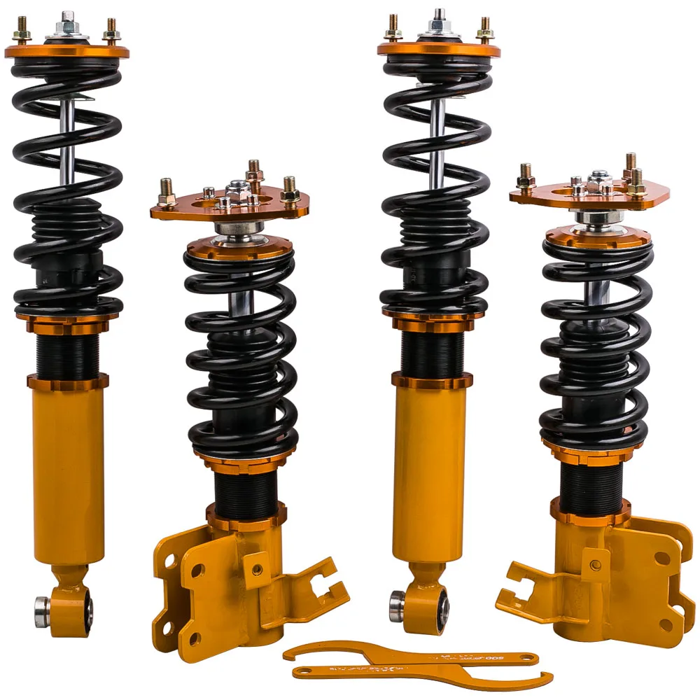 Coilover Coilovers Suspension Kit for Nissan S13 Silva 240SX Shock Absorber Struts Height Adjustable
Coilover Coilovers Suspension Kit for Nissan S13 Silva 240SX Shock Absorber Struts Height Adjustable