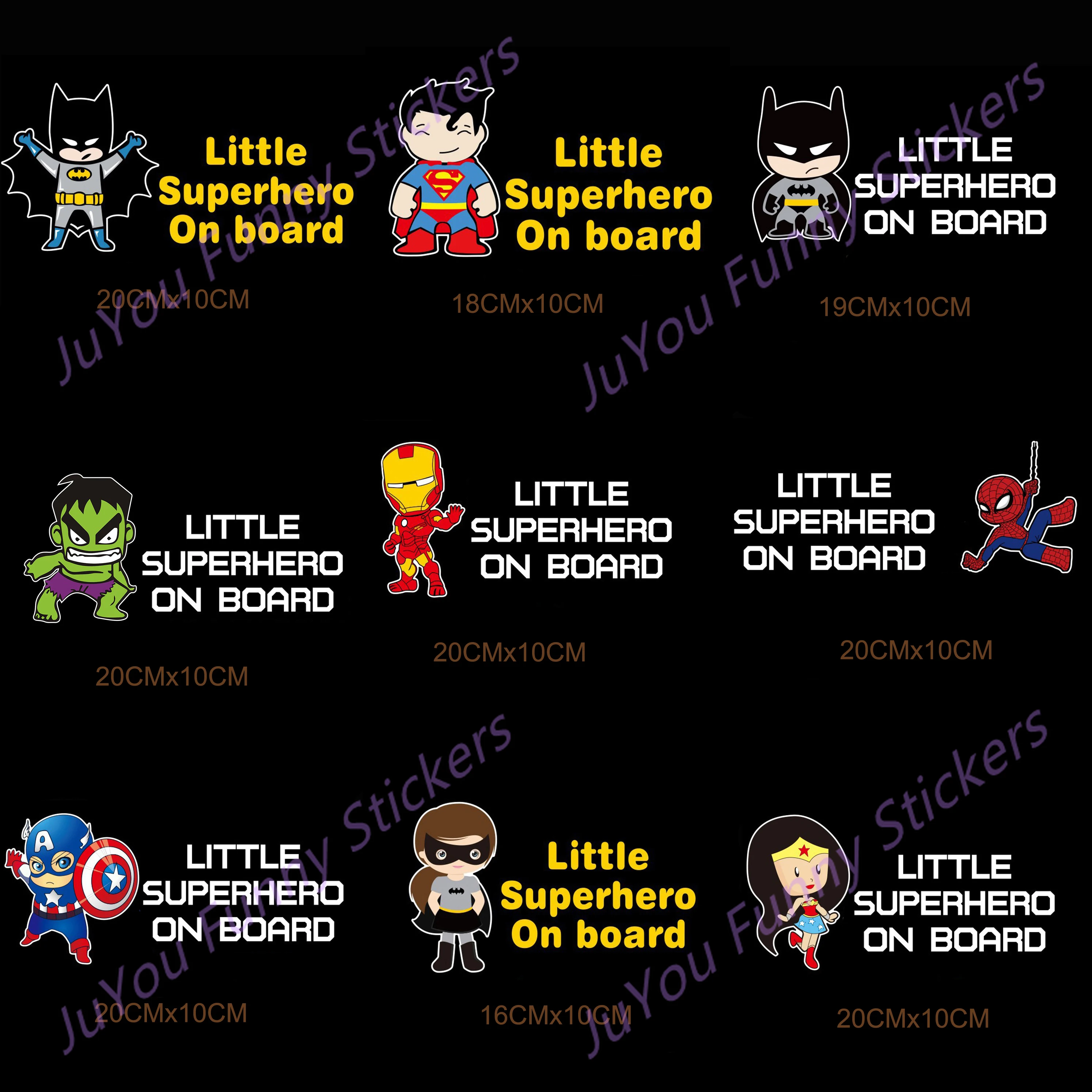 JuYou Funny Stickers Exterior Accessories Little Superhero Baby on Board Sticker Kids ON Board Decals Baby In Car Window Styling
JuYou Funny Stickers Exterior Accessories Little Superhero Baby on Board Sticker Kids ON Board Decals Baby In Car Window Styling