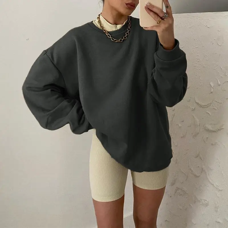 Oversized ZANZEA Women's Y2k Sweatshirts Pullovers Casual Solid Long Sleeve Streetwear 2022 Spring Autumn Loose Tops Sweatshirts
Oversized ZANZEA Women's Y2k Sweatshirts Pullovers Casual Solid Long Sleeve Streetwear 2022 Spring Autumn Loose Tops Sweatshirts