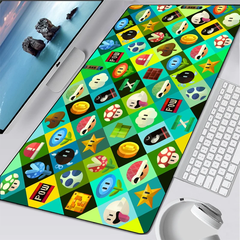 2021 Mario Mouse Pads Locrkand Pad to Mouse Notbook Computer Mousepad 70x30cm Gaming Mousepad Gamer to Keyboard Laptop Mouse Mat
2021 Mario Mouse Pads Locrkand Pad to Mouse Notbook Computer Mousepad 70x30cm Gaming Mousepad Gamer to Keyboard Laptop Mouse Mat