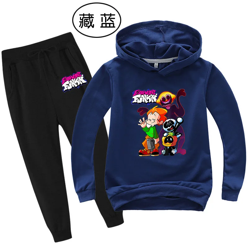 

Friday Night Funkin Children's Suit Hoodie Boy Girl Clothes Leisure Sports Suit Hoodie Kids Clothes Jogging Clothes Sweatshirt