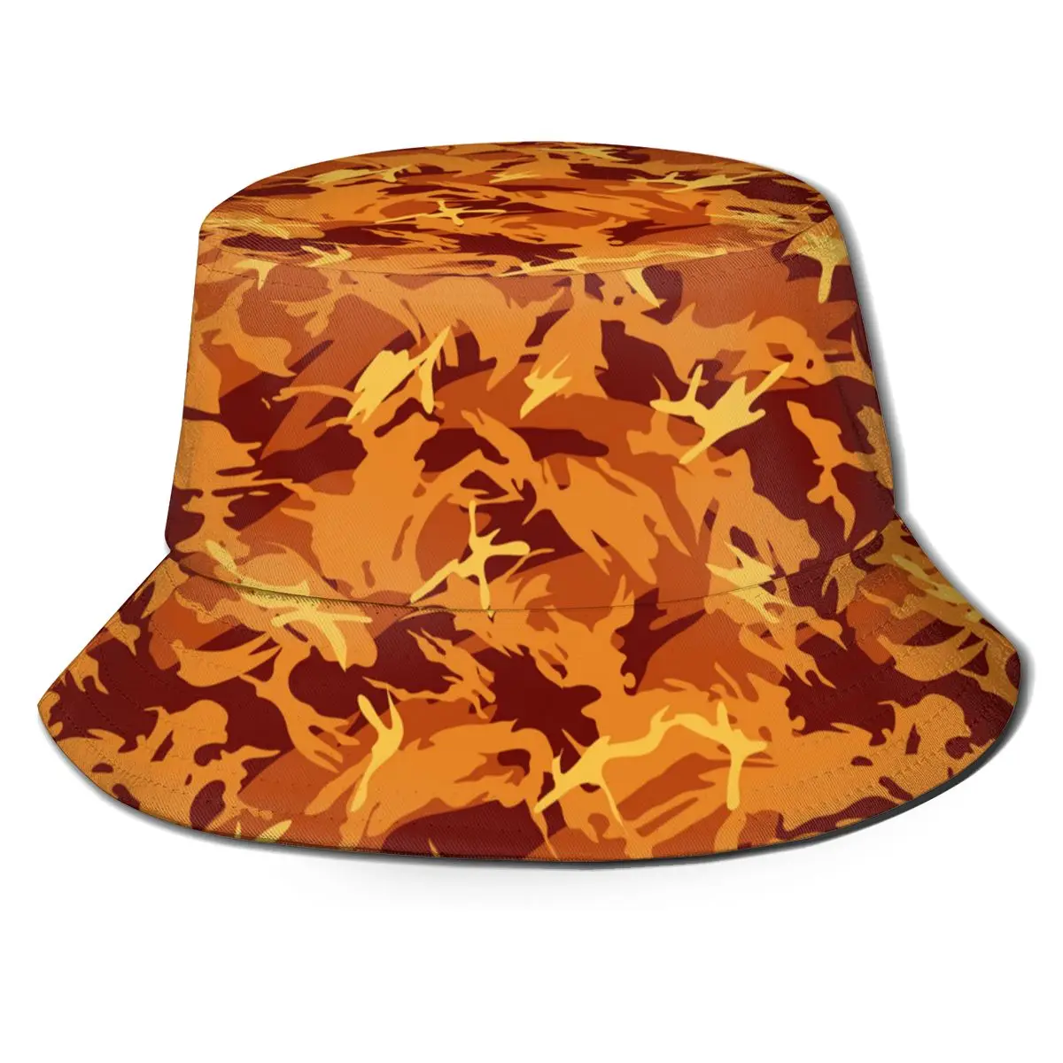 Fire Camo Flat Top Breathable Bucket Hats Unisex Fire Camo Bucket Hat Summer Fisherman's Hat
Fire Camo Flat Top Breathable Bucket Hats Unisex Fire Camo Bucket Hat Summer Fisherman's Hat