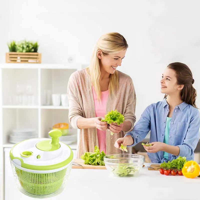 Multifunction 5L Salad Spinner Vegetable Fruits Dry Drain Washer Dryer Basket Storage Salad Making Salad Tools Kitchen Gadgets
Multifunction 5L Salad Spinner Vegetable Fruits Dry Drain Washer Dryer Basket Storage Salad Making Salad Tools Kitchen Gadgets