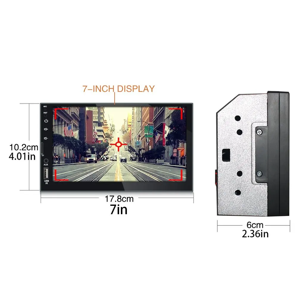 7 Inch Large Screen HD Car MP5 Player Car MP3 MP4 U Disk Host Reversing Image Car Integrated Machine
7 Inch Large Screen HD Car MP5 Player Car MP3 MP4 U Disk Host Reversing Image Car Integrated Machine
