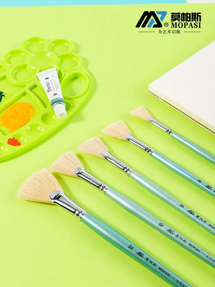 Paint Brushes Set,Professional Fan Bristle Long Wood Handle Artist Brushes for Acrylic,Watercolor,Oil Painting Drawing Supplies
Paint Brushes Set,Professional Fan Bristle Long Wood Handle Artist Brushes for Acrylic,Watercolor,Oil Painting Drawing Supplies