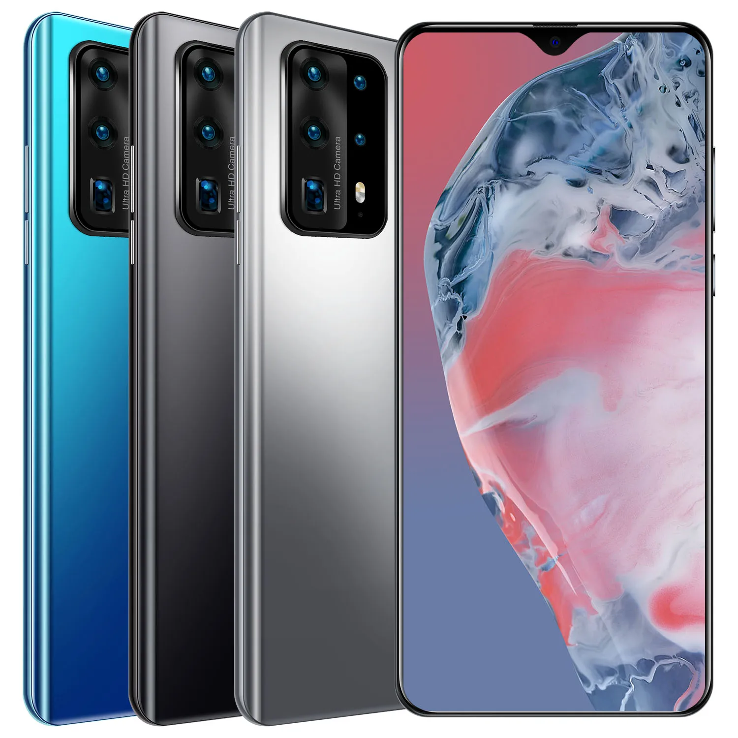 P40 Pro+ Newest Smartphone Android 12GB RAM 512GB ROM 5000mAh Deca Core CPU Mobile Phone 6.6" 32MP Rear Cameras
P40 Pro+ Newest Smartphone Android 12GB RAM 512GB ROM 5000mAh Deca Core CPU Mobile Phone 6.6" 32MP Rear Cameras