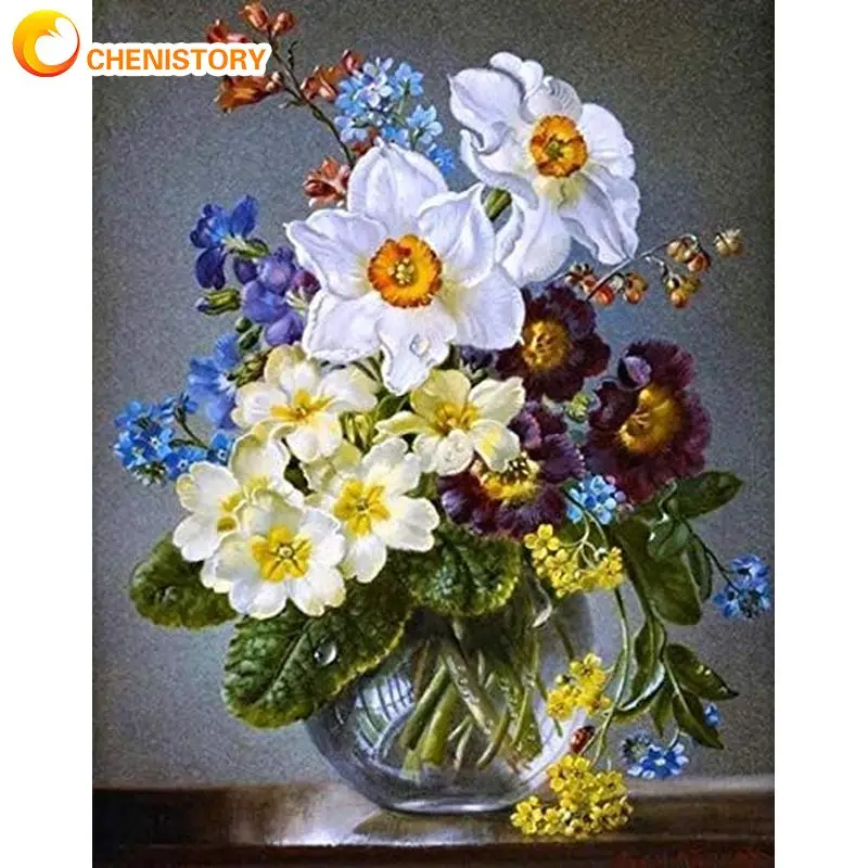 CHENISTORY 5D DIY Diamond Painting Flower Full Square/Round Drill Diamond Embroidery Vase Cross Stitch Mosaic Sale Wall Art
CHENISTORY 5D DIY Diamond Painting Flower Full Square/Round Drill Diamond Embroidery Vase Cross Stitch Mosaic Sale Wall Art