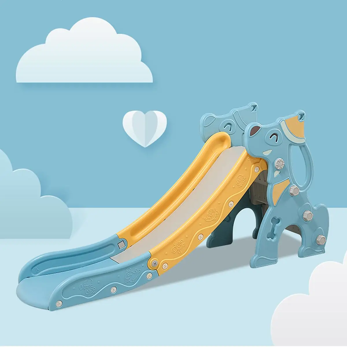 Freestanding 2 In 1 Kids Slide Playground Kids Playing Toy Slide 4-Step Climbing Ladder Toddler Indoor Outdoor Sports Toy
Freestanding 2 In 1 Kids Slide Playground Kids Playing Toy Slide 4-Step Climbing Ladder Toddler Indoor Outdoor Sports Toy