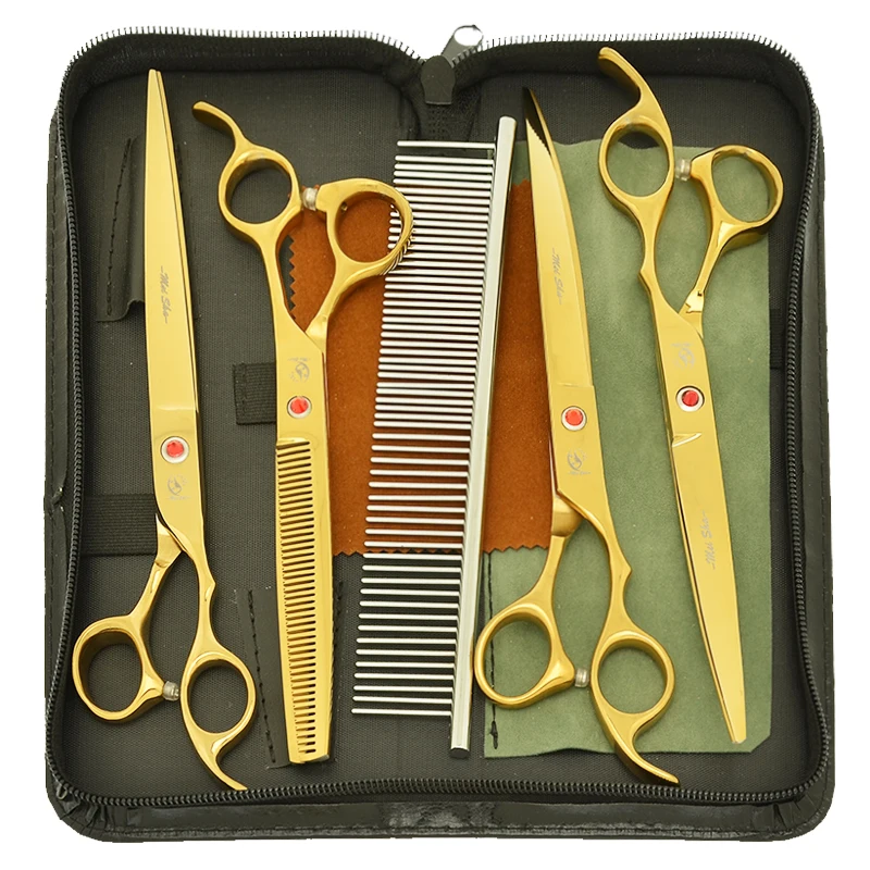 8.0" Professional Pets Scissors for Dog Grooming Big Dogs Cutting Shears 7.5" Animals Thinning Scissor Cats Trimmer Tools B0049A
8.0" Professional Pets Scissors for Dog Grooming Big Dogs Cutting Shears 7.5" Animals Thinning Scissor Cats Trimmer Tools B0049A