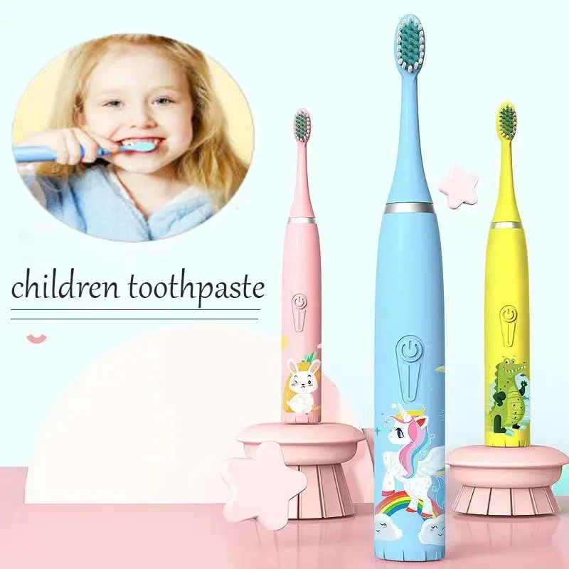 Children's electric toothbrush soft fur care waterproof tooth decay cleaning USB charging cartoon multi-gear vibration
Children's electric toothbrush soft fur care waterproof tooth decay cleaning USB charging cartoon multi-gear vibration