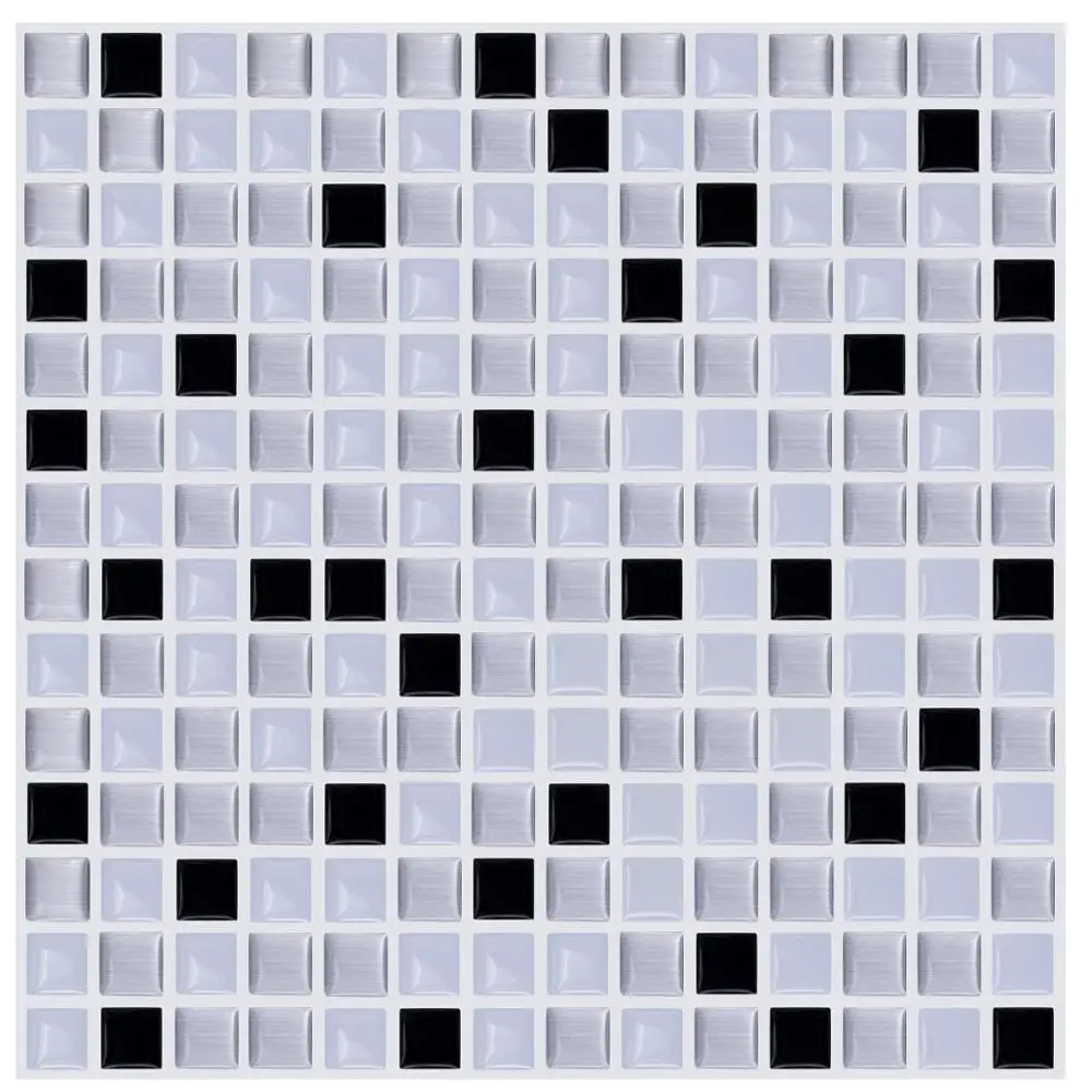 Черно-белая плитка для кухни/ванной мозаика сделай сам (10 шт. в упаковке) | Дом и