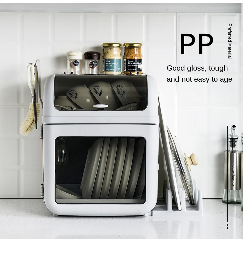 Kitchen Bowl Rack PP Bowl And Chopsticks Storage Box Drain Tank Kitchen Utensils Shelf With Cover Kitchen Organizer And Storage
Kitchen Bowl Rack PP Bowl And Chopsticks Storage Box Drain Tank Kitchen Utensils Shelf With Cover Kitchen Organizer And Storage