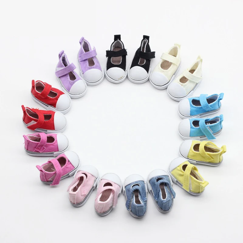Lowest Price 7Pair/lot Doll Accessories 1/6 BJD Doll Shoes many Colors 5CM Canvas Doll Shoes
Lowest Price 7Pair/lot Doll Accessories 1/6 BJD Doll Shoes many Colors 5CM Canvas Doll Shoes