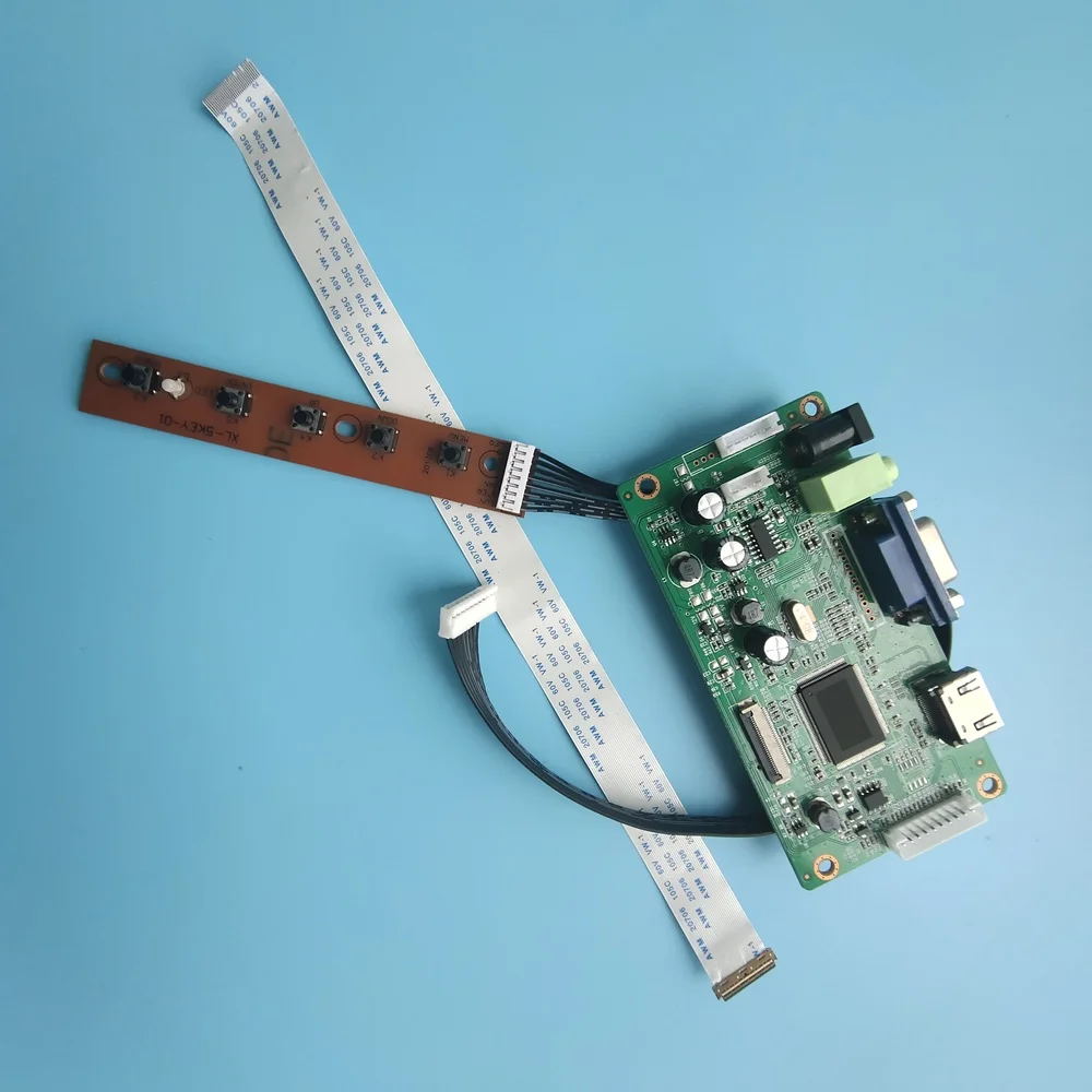 For LTN156HL05-D01/LTN156HL01-102 1920X1080 EDP LED monitor display 30pin Controller board KIT VGA LCD HDMI DIY DRIVER SCREEN 
For LTN156HL05-D01/LTN156HL01-102 1920X1080 EDP LED monitor display 30pin Controller board KIT VGA LCD HDMI DIY DRIVER SCREEN