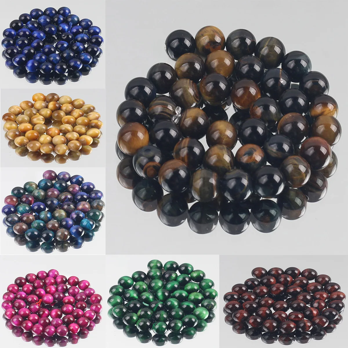 AAA+ Natural Stone Tiger Eye Agates Diy Charm Bracelet Earrings Loose Round Beads for Jewelry Making 4/6/8/10MM
AAA+ Natural Stone Tiger Eye Agates Diy Charm Bracelet Earrings Loose Round Beads for Jewelry Making 4/6/8/10MM