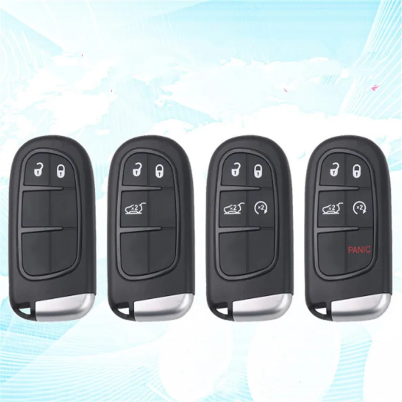 2/3/4/5 Button Smart Remote Key Fob Shell for Jeep Cherokee Durango Dodge RAM fit Chrysler 1500 Key Case Replacement
2/3/4/5 Button Smart Remote Key Fob Shell for Jeep Cherokee Durango Dodge RAM fit Chrysler 1500 Key Case Replacement