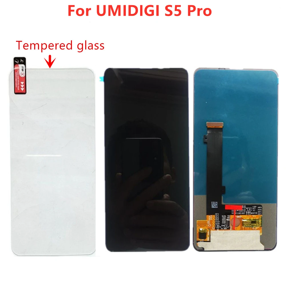 Original 6.39inch AMOLED Screen For UMIDIGI S5 Pro LCD Display + 19.5:9 Touch Screen Digitizer Assembly With Tempered Glass
Original 6.39inch AMOLED Screen For UMIDIGI S5 Pro LCD Display + 19.5:9 Touch Screen Digitizer Assembly With Tempered Glass