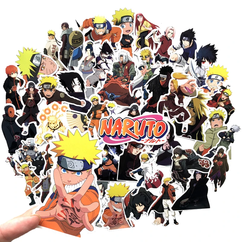 63 шт. стикеры Naruto Haruno Sakura скейтборд велосипед автомобиль багаж ноутбук японский