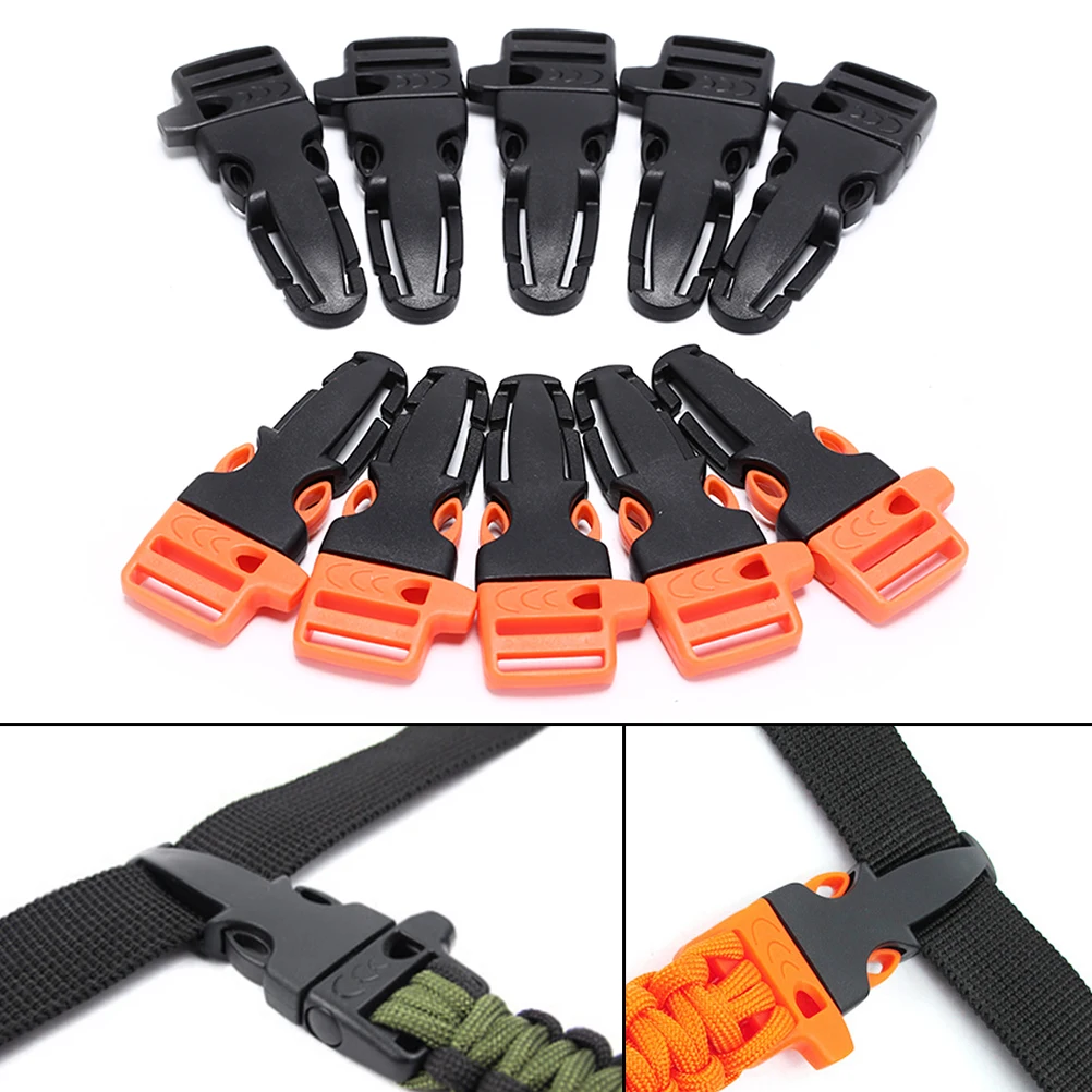 5Pcs Survival Whistle Buckle Plastic Curved Side Release Buckles For 2019 New Bracelet Backpack 2 Colors
5Pcs Survival Whistle Buckle Plastic Curved Side Release Buckles For 2019 New Bracelet Backpack 2 Colors