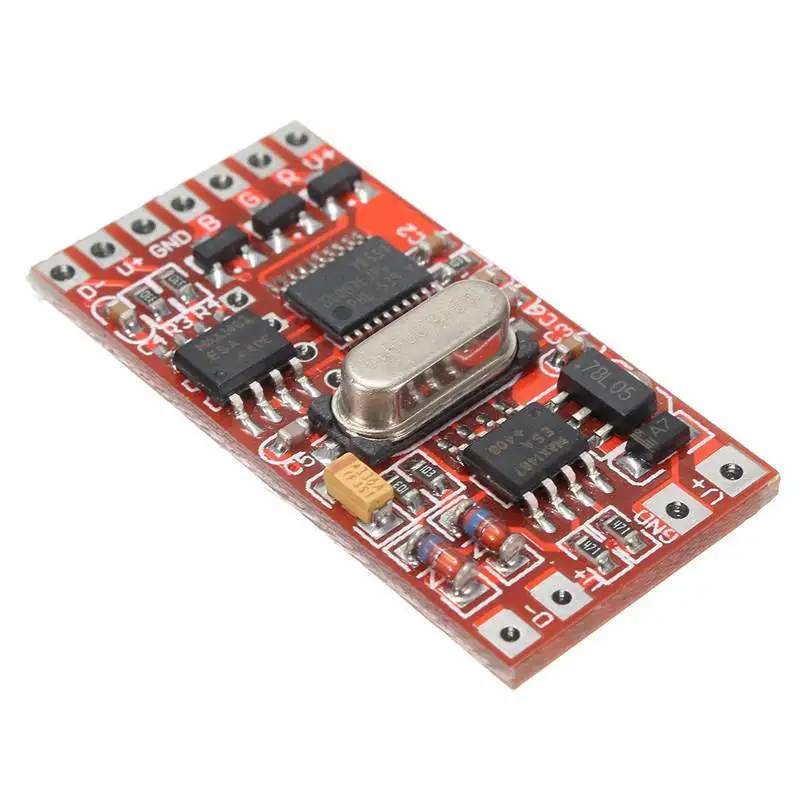 72 Вт 6A Dmx512 декодер плата Codering модуль контроллер 3 канала для Rgb Led сценический