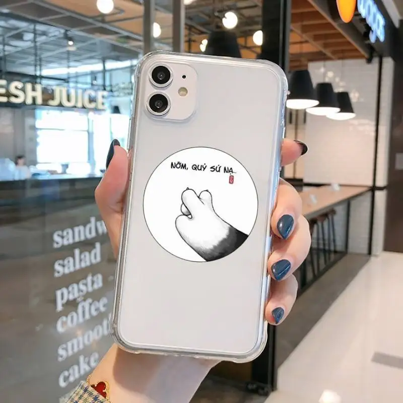 Cute cat paw My emperor Phone Case Transparent for iPhone 11 12 mini pro XS MAX 8 7 6 6S Plus X 5S SE 2020 XR
Cute cat paw My emperor Phone Case Transparent for iPhone 11 12 mini pro XS MAX 8 7 6 6S Plus X 5S SE 2020 XR