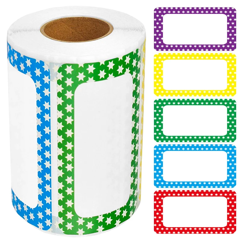 150 Pcs/Roll Color Border Name Stickers 5.8*8.8CM Self-adhesive Waterproof Label Storage Classification Mark Handwriting Sticker
150 Pcs/Roll Color Border Name Stickers 5.8*8.8CM Self-adhesive Waterproof Label Storage Classification Mark Handwriting Sticker