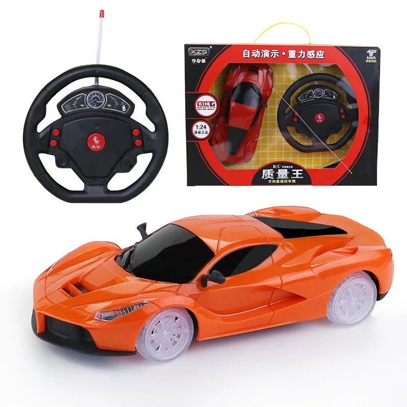 New Electric Remote Control Car Electric Four-wheel Gravity Sensing Charging Four-way Simulation Sports Car Model Children's Toy
New Electric Remote Control Car Electric Four-wheel Gravity Sensing Charging Four-way Simulation Sports Car Model Children's Toy