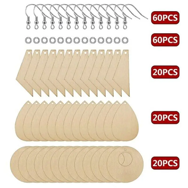 Серьги-подвески из необработанного дерева с крючком, 1 комплект
Серьги-подвески из необработанного дерева с крючком, 1 комплект