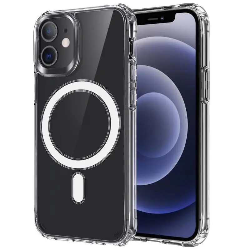 New Transparent Magnetic Mobile Phone Case Case For Apple IPhone 12 Pro Max 12 Mini Magnetic TPU Mobile Airbag HOT 2020
New Transparent Magnetic Mobile Phone Case Case For Apple IPhone 12 Pro Max 12 Mini Magnetic TPU Mobile Airbag HOT 2020