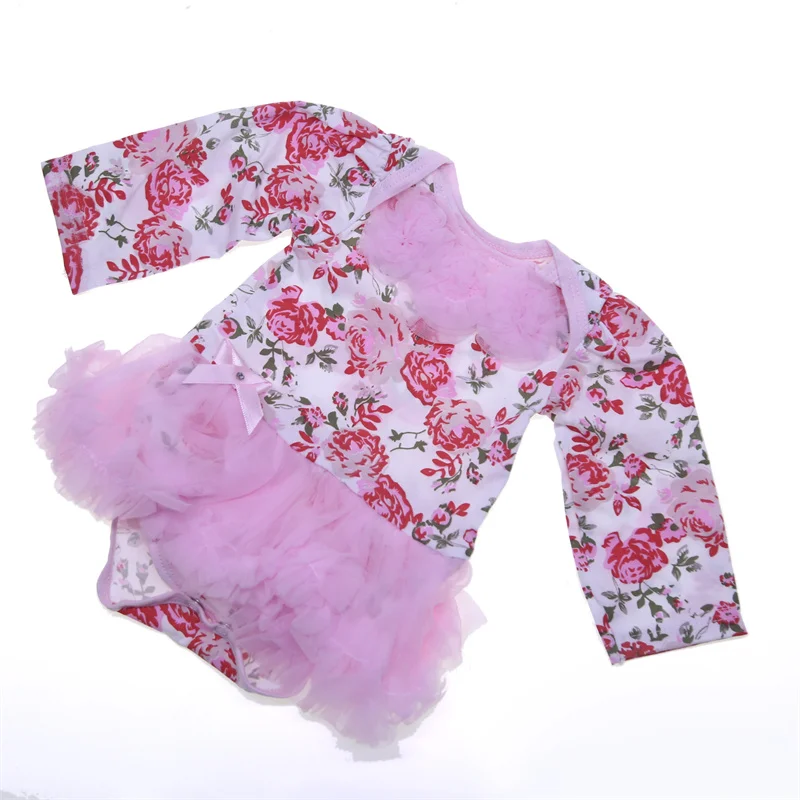 20-23inch Pink Reborn Baby Doll Clothes Cute Doll Clothing Fits 50-58CM Reborn Baby Dolls DIY doll Dress accessories
20-23inch Pink Reborn Baby Doll Clothes Cute Doll Clothing Fits 50-58CM Reborn Baby Dolls DIY doll Dress accessories