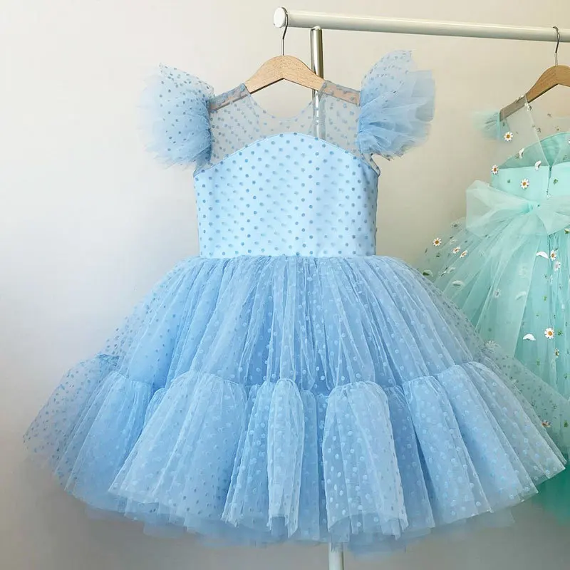 Summer Girl Dress Birthday Party Princess Dress Children Polka Dots Gown Flower Girl Wedding Tutu Fluffy Dresses Vestidos
Summer Girl Dress Birthday Party Princess Dress Children Polka Dots Gown Flower Girl Wedding Tutu Fluffy Dresses Vestidos