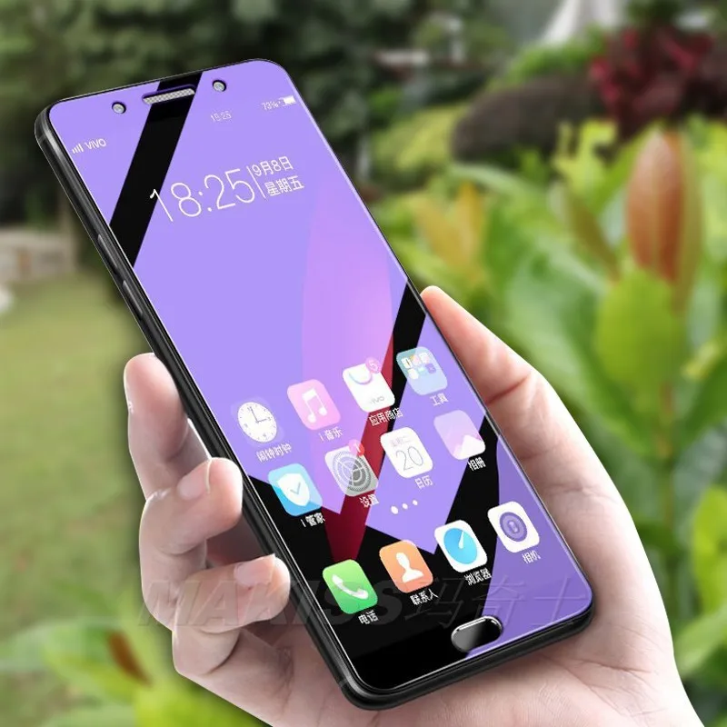 Для OPPO A5S A3S A7 F9 Pro F11 RX17 Neo Realme X Lite с защитой от сисветильник|Защитные стёкла и