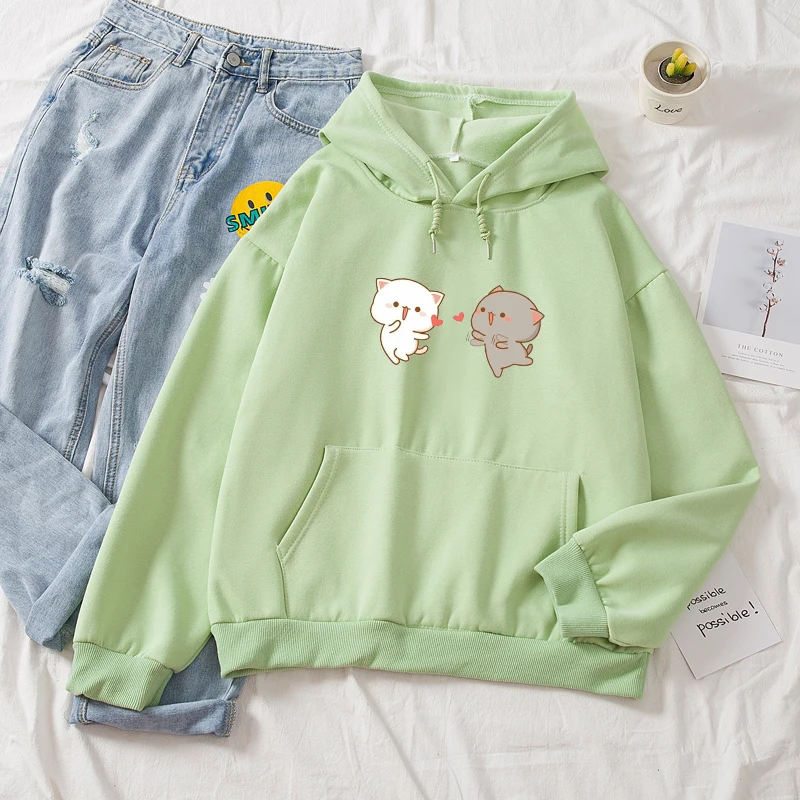 Cotton Pullover Girl Cat Hoodie for Women Oversized Hoodies Sweatshirt Women Winter Long Sleeve Kawaii Clothing Aesthetic Tops
Cotton Pullover Girl Cat Hoodie for Women Oversized Hoodies Sweatshirt Women Winter Long Sleeve Kawaii Clothing Aesthetic Tops