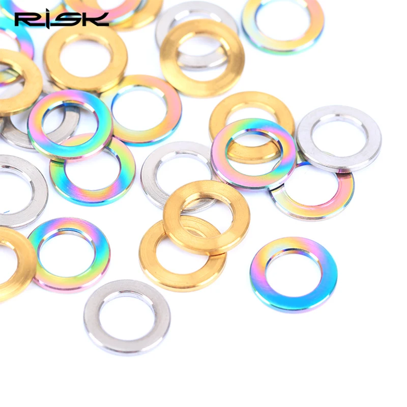 RISK 10 шт. M5 M6 Титан Ti Болт Прокладка Универсальный Велосипедный стержень тормозной винт шайбы прокладка для велосипедных болтов 5 мм/6 мм
RISK 10 шт. M5 M6 Титан Ti Болт Прокладка Универсальный Велосипедный стержень тормозной винт шайбы прокладка для велосипедных болтов 5 мм/6 мм