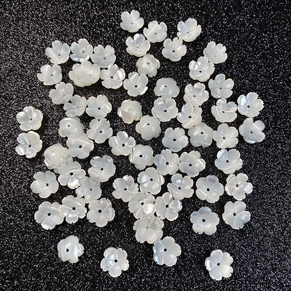 5Pcs Natural Shell Beads Carved-flowered Mother Of Pearl Loose Shell For Jewelry Making DIY Bracelet Earring Accessory
5Pcs Natural Shell Beads Carved-flowered Mother Of Pearl Loose Shell For Jewelry Making DIY Bracelet Earring Accessory