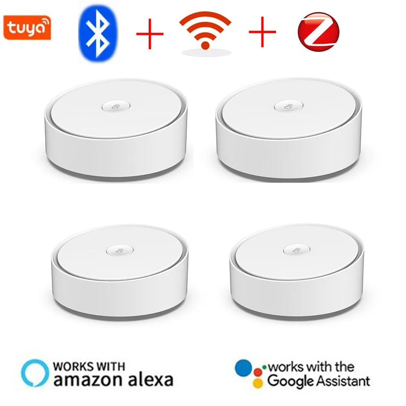 Smart Multi-mode Gateway Zigbee Wifi Bluetooth-compatible Mesh Hub Work With Tuya Smart App Voice Control Alexa Google Home
Smart Multi-mode Gateway Zigbee Wifi Bluetooth-compatible Mesh Hub Work With Tuya Smart App Voice Control Alexa Google Home