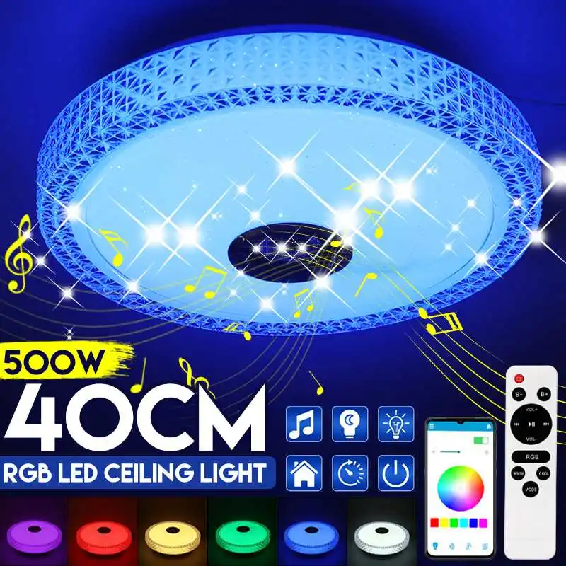 Умный светодиодный потолочный светильник, 36 Вт, 16 дюймов, Wi-Fi, RGB, bluetooth, музыкальный динамик, светильник с регулируемой яркостью, потолочная л...
Умный светодиодный потолочный светильник, 36 Вт, 16 дюймов, Wi-Fi, RGB, bluetooth, музыкальный динамик, светильник с регулируемой яркостью, потолочная л...