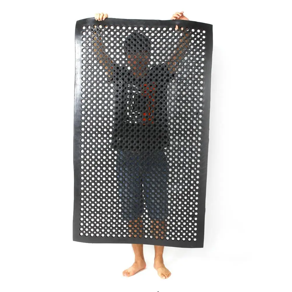 Bar Kitchen Industrial Multi-functional Anti-fatigue Drainage Rubber Non-slip Hexagonal Mat 150*90cm Support Dropshipping
Bar Kitchen Industrial Multi-functional Anti-fatigue Drainage Rubber Non-slip Hexagonal Mat 150*90cm Support Dropshipping