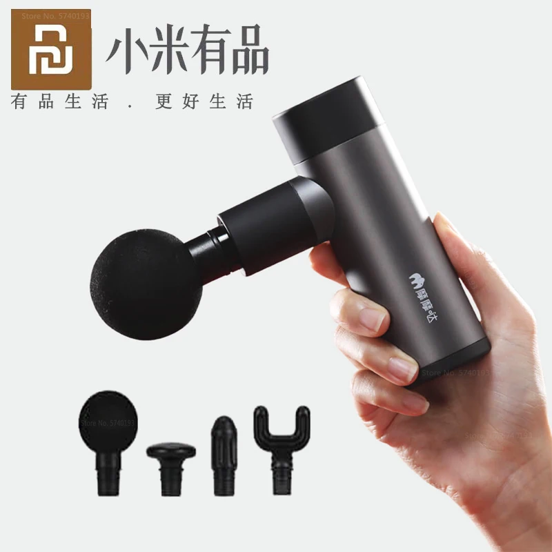 Xiaomi Momoda Mini Pocket Massage Gun Deep Massage Vibration Massager Noise Reduction Relaxation Pain Relief for Body Massage
Xiaomi Momoda Mini Pocket Massage Gun Deep Massage Vibration Massager Noise Reduction Relaxation Pain Relief for Body Massage