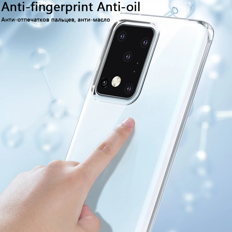 Прозрачный мягкий чехол для Samsung Galaxy S20 S10 Note10 Plus Lite ультра TPU силиконовый A51 A71 A50s A70