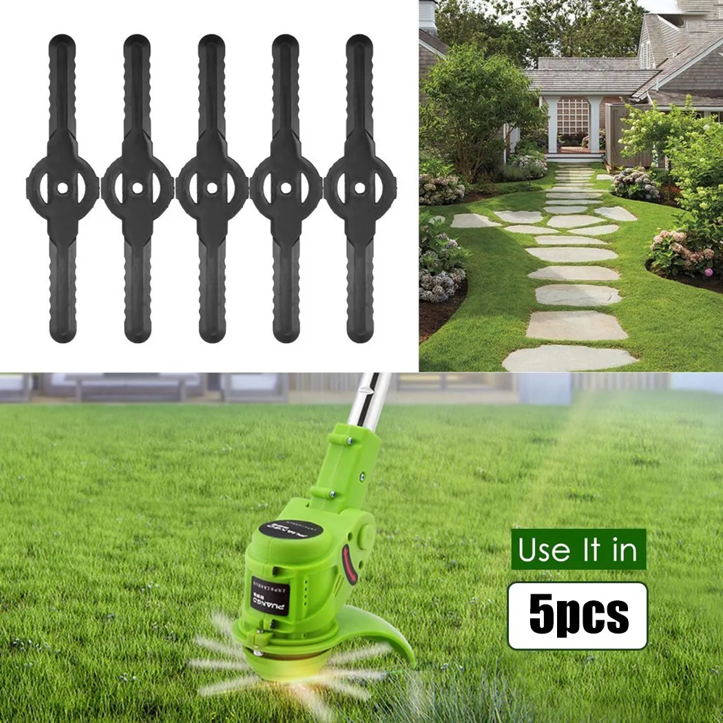 5pcs Lawn Mower Black Plastic Blade Grass Cutter Trimmer Weeder Replacement Accessory Trimmer Parts Garden Tool 、 
5pcs Lawn Mower Black Plastic Blade Grass Cutter Trimmer Weeder Replacement Accessory Trimmer Parts Garden Tool 、