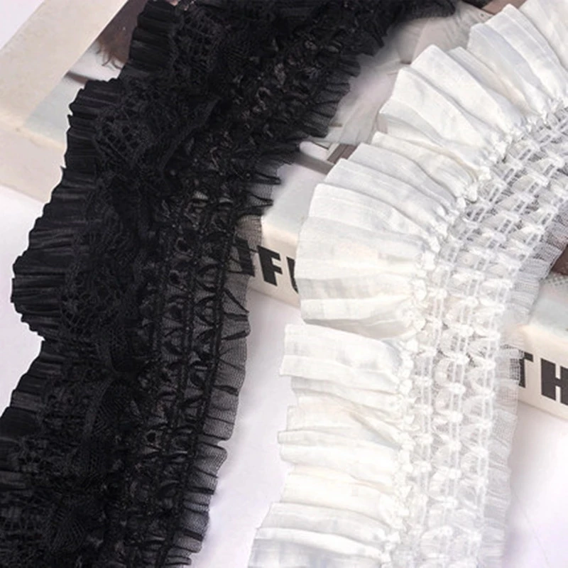 1Yard Elastic Lace Applique Black White Ribbon 7.5cm Embroidery Elastic Lace Fabric Wedding Dress Sewing Trimmings dentelle LT30
1Yard Elastic Lace Applique Black White Ribbon 7.5cm Embroidery Elastic Lace Fabric Wedding Dress Sewing Trimmings dentelle LT30