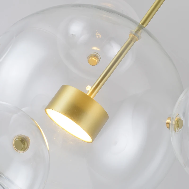Bubbles Chandelier Lighting Fixtures 90-260v Post Modern Luminaria Led Chandeliers Deco Glass 2020 Art LED Bulbs Clear Glass AC
Bubbles Chandelier Lighting Fixtures 90-260v Post Modern Luminaria Led Chandeliers Deco Glass 2020 Art LED Bulbs Clear Glass AC