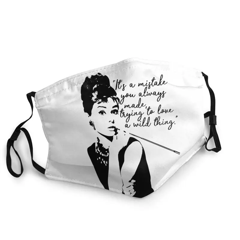 Маска для портретной съемки Одри Хепберн, Пылезащитная Регулируемая Маска для британской актрисы, защитный чехол, респиратор унисекс
Маска для портретной съемки Одри Хепберн, Пылезащитная Регулируемая Маска для британской актрисы, защитный чехол, респиратор унисекс