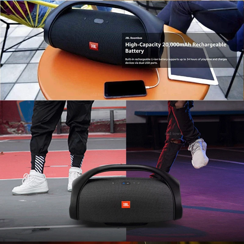 JBL Boombox 2 Portable Bluetooth Wireless Audio Outdoor Speaker IPX7 Waterproof Loudspeaker Music Subwoofer Stereo Charge 4 3
JBL Boombox 2 Portable Bluetooth Wireless Audio Outdoor Speaker IPX7 Waterproof Loudspeaker Music Subwoofer Stereo Charge 4 3
